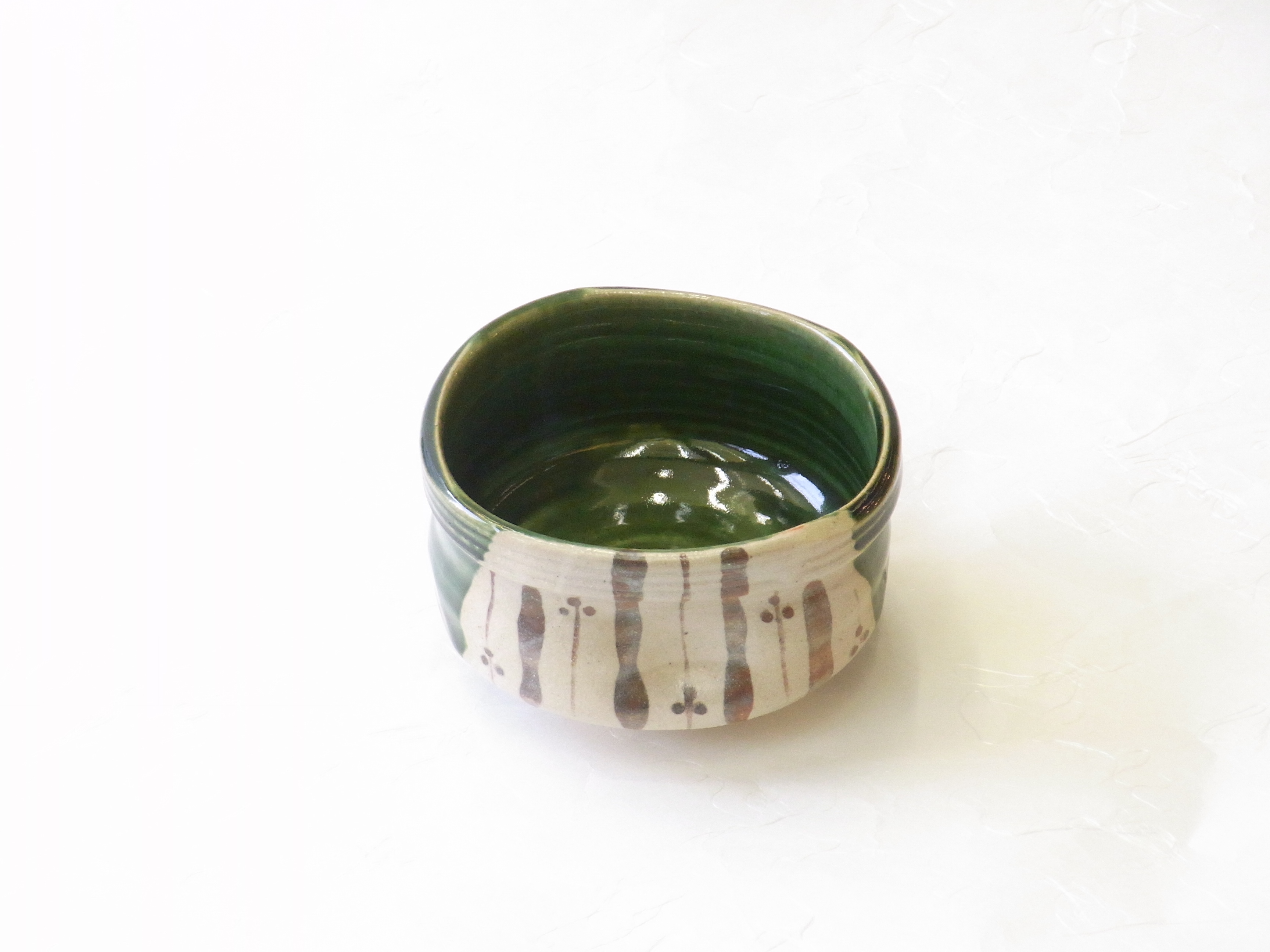 美濃焼 織部 抹茶碗 | 小林漆陶 映える器ギャラリー 岐阜市| 日本一の 