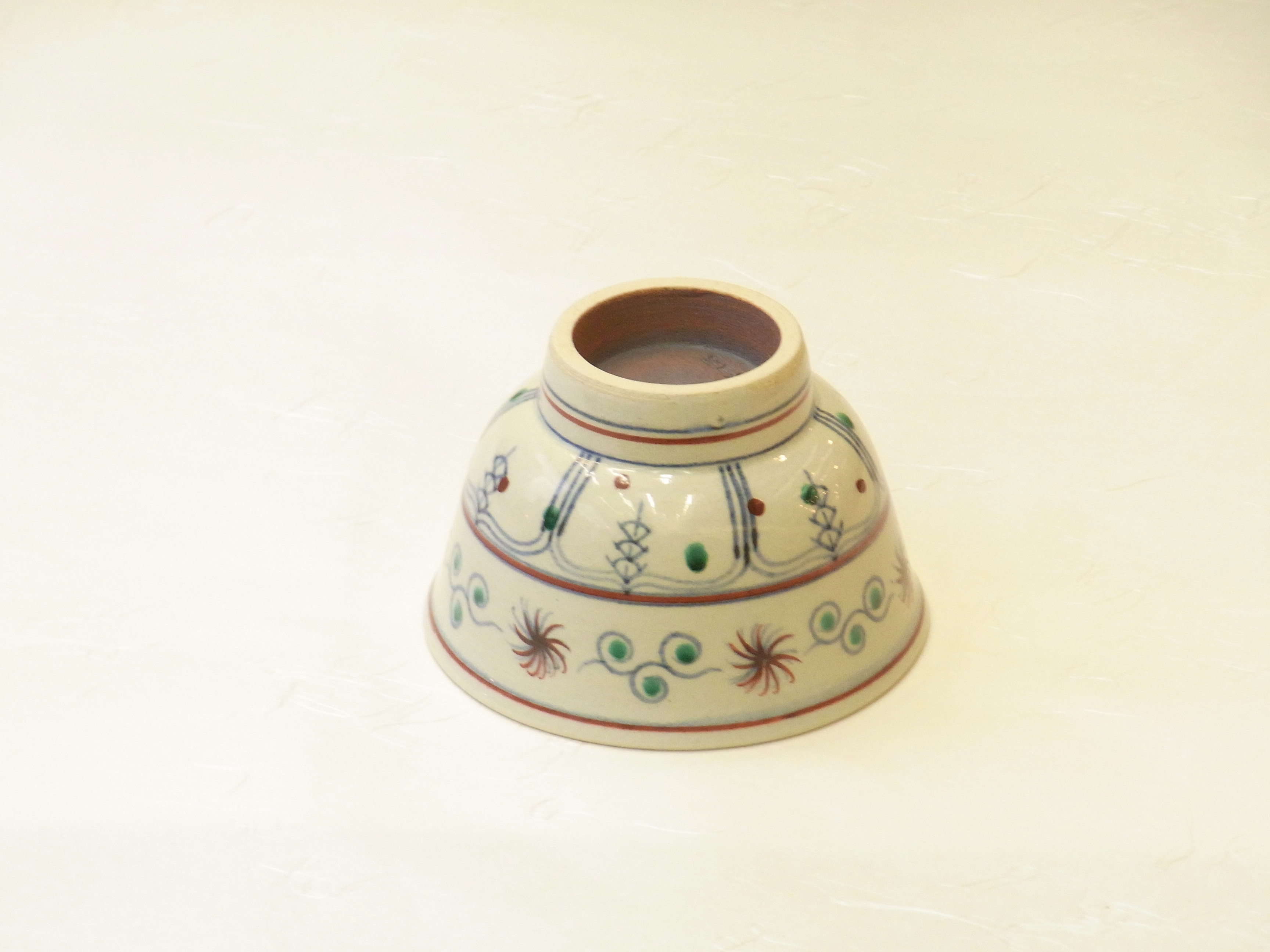 尾高焼 楽山窯 紅安南 抹茶碗 | 小林漆陶 映える器ギャラリー 岐阜市 