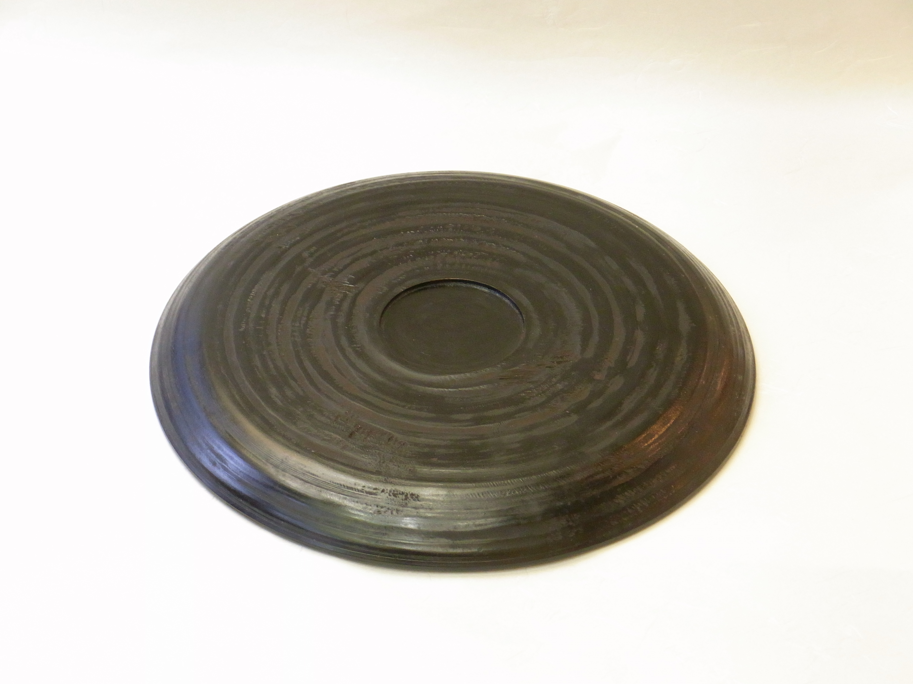 讃岐塗 丸盆 ホーロク型 １尺3寸 象谷塗（39㎝）伝統工芸品 | 小林漆陶